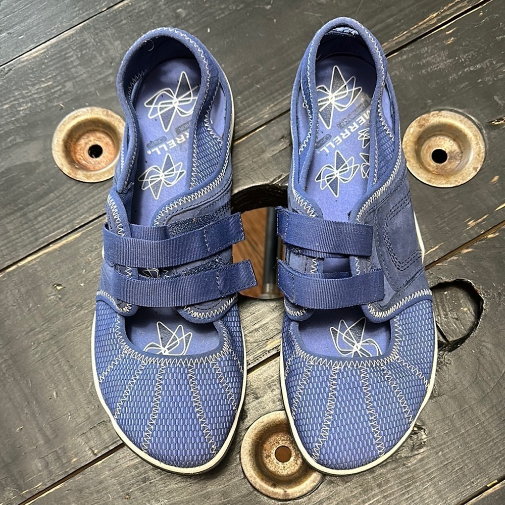 Merrell Lorelei Mary Jane Twilight Blue Athletic Shoes